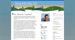 Desktop Screenshot of denis-au-quebec.ublog.com