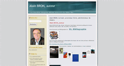 Desktop Screenshot of alainbron.ublog.com