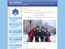 Tablet Screenshot of capesperance.ublog.com