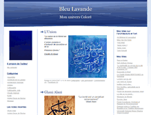 Tablet Screenshot of bleulavande.ublog.com